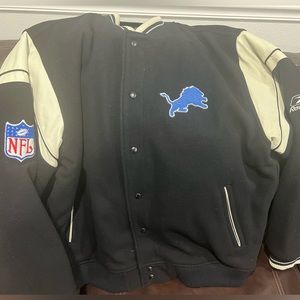 NFL TEAM APPAREL lions wool coat